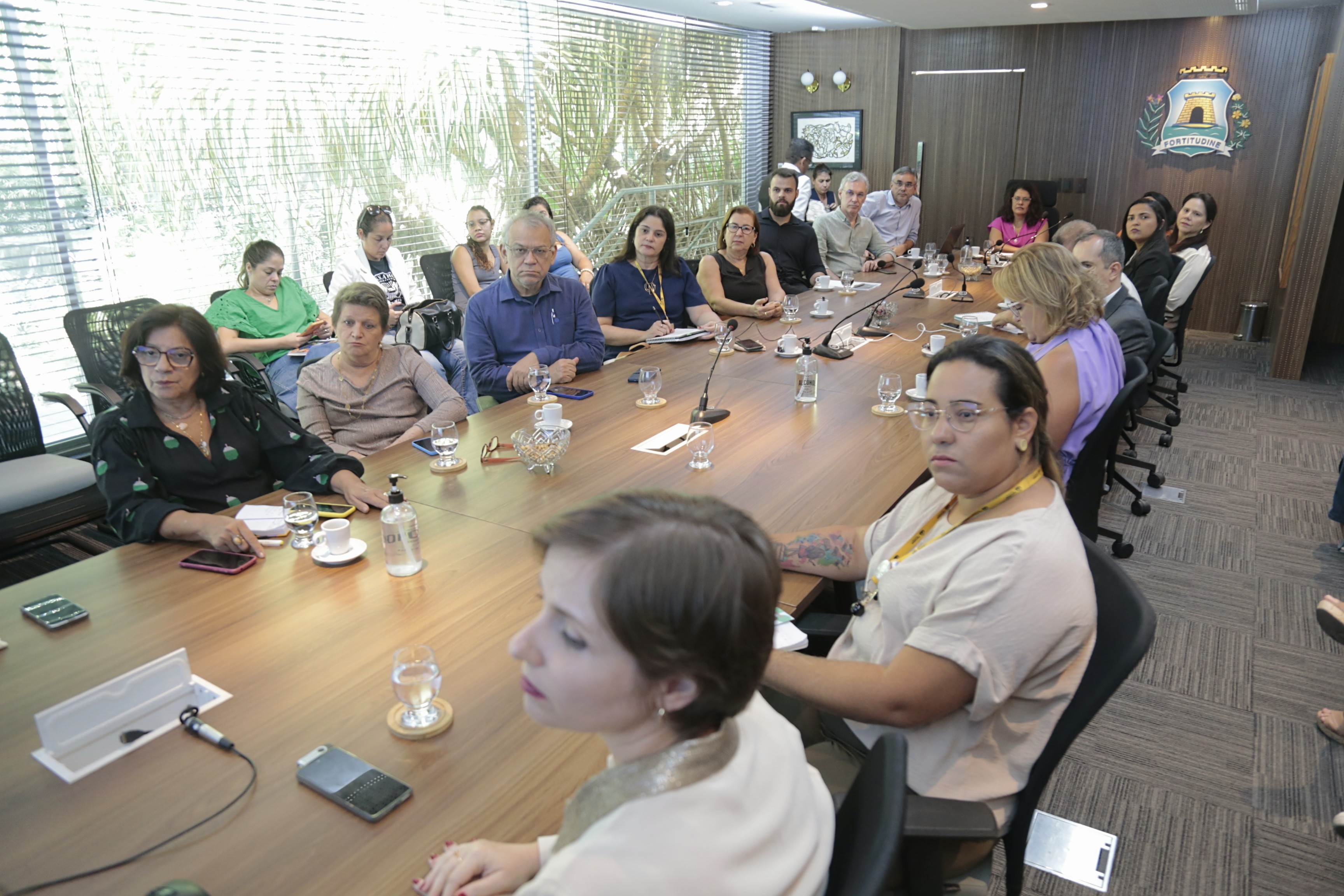 sala de reunião do paço